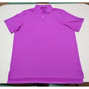 Ralph Lauren RLx XL Purple Short Sleeve Polo Dri Fit